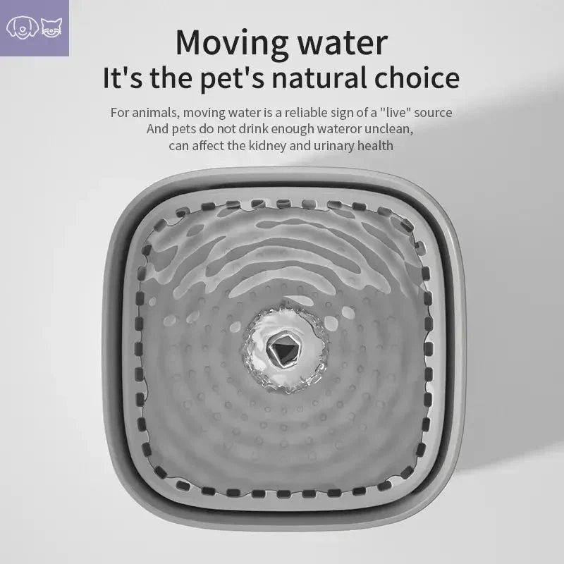 3L Cat Water Fountain Auto Recirculate Filter - Image 5
