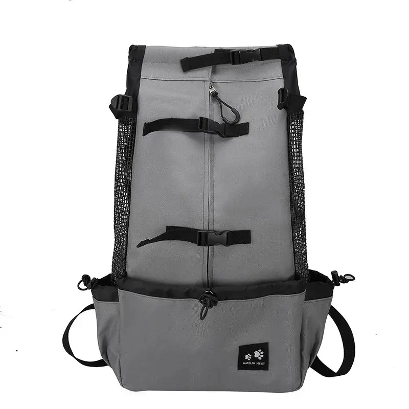 Durable Nylon Dog Carrier Backpack – Breathable Travel Bag for Pets - Image 10