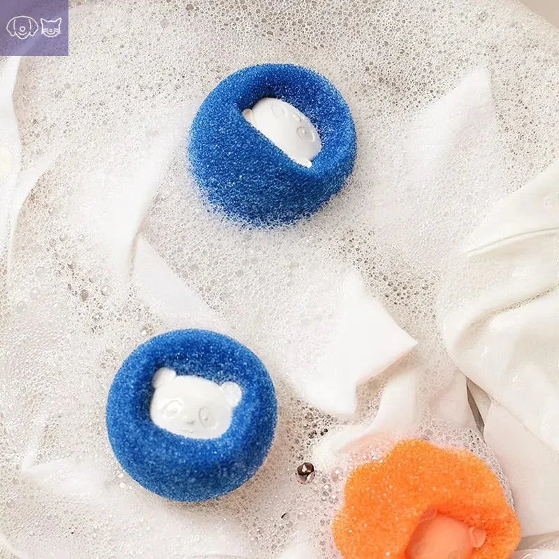 Floating Washing Ball Hair Mesh Removal - Image 2