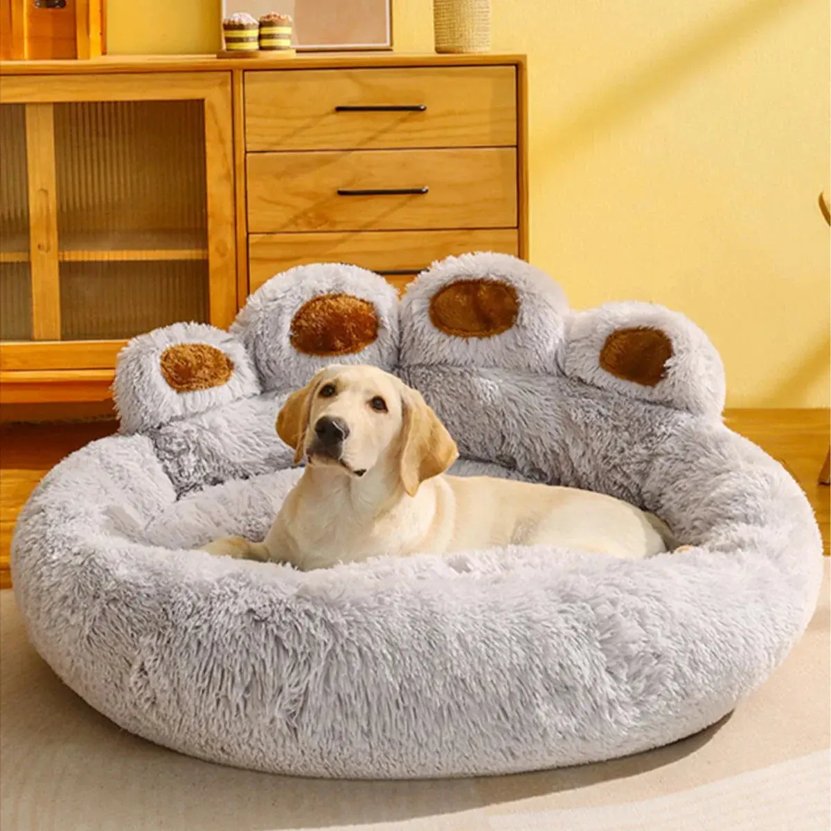 Fluffy Dog Bed Large - Image 3