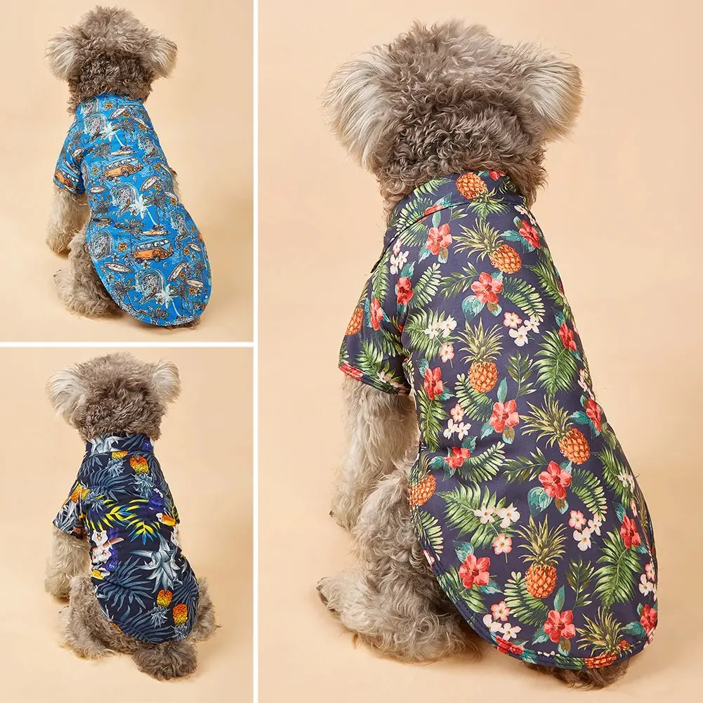 Island Paws Hawaiian Pet Shirts - Image 2