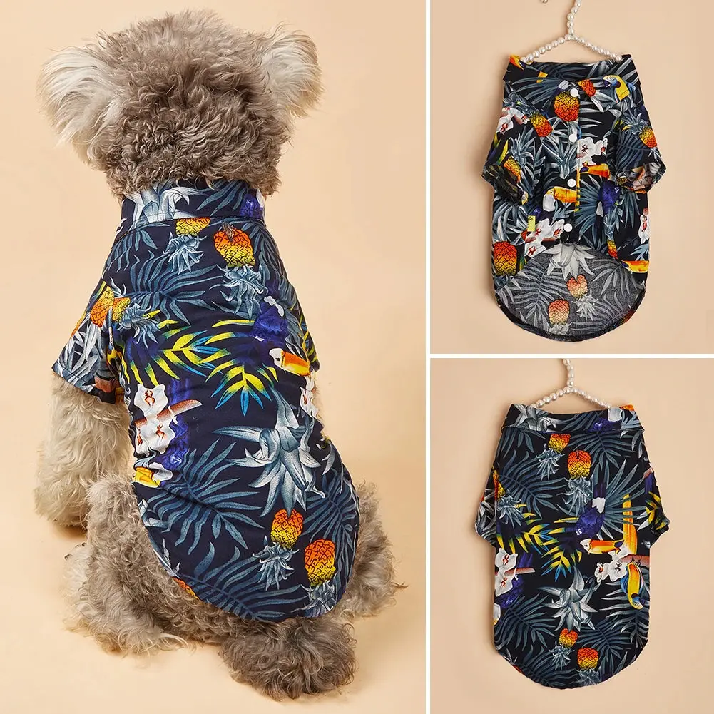 Island Paws Hawaiian Pet Shirts - Image 3