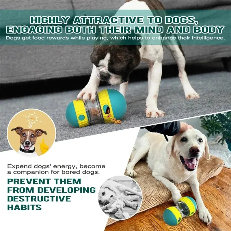 Interactive Dog Toy Tumbler Food Ball – Slow Feeder & Puzzle - Image 6