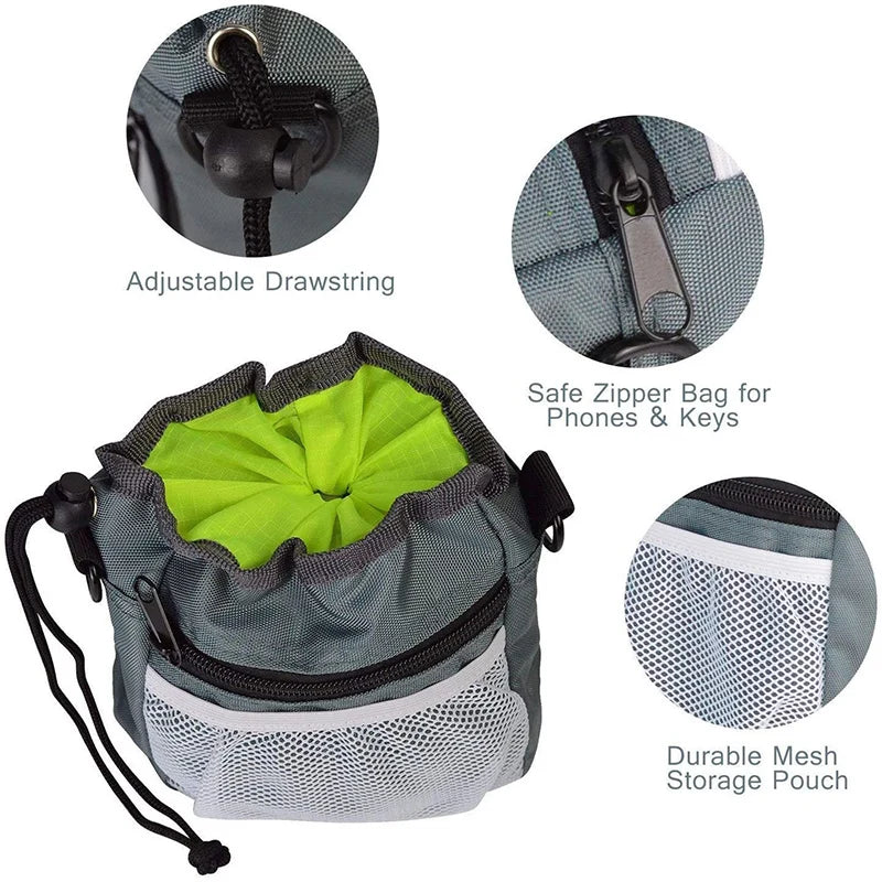 Portable Dog Training Waist Bag – Outdoor Treat Snack Pouch for Rewards & Feeding - Image 3