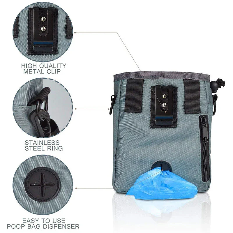Portable Dog Training Waist Bag – Outdoor Treat Snack Pouch for Rewards & Feeding - Image 5