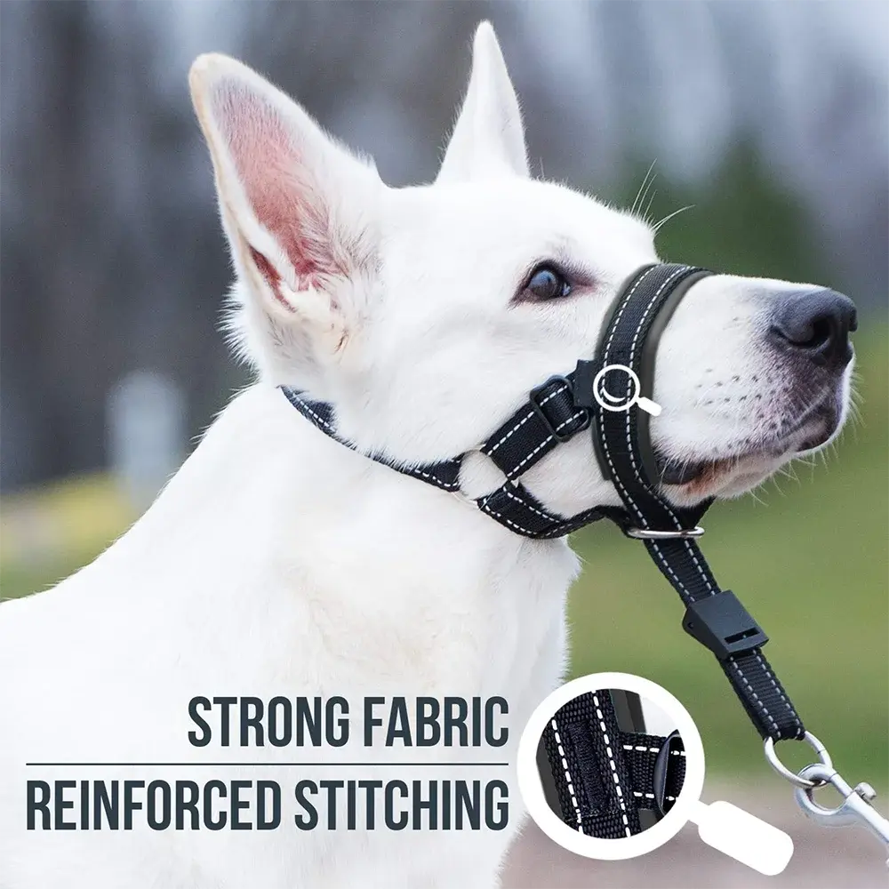 Head Halter Muzzle | QuickEase Anti-Bite & No-Pull Control for Dogs - Image 3