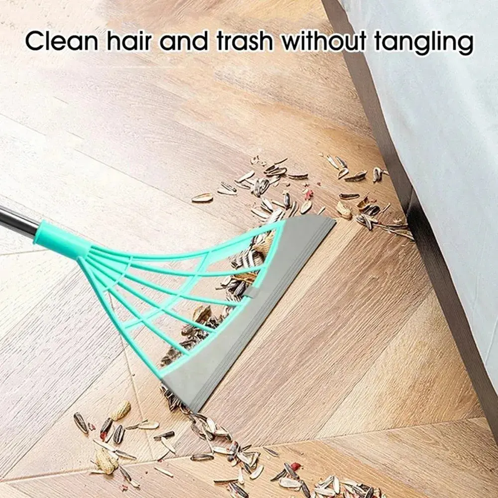 Squeeze Silicone Broom Sweeping Pet Hair and Water - Image 4