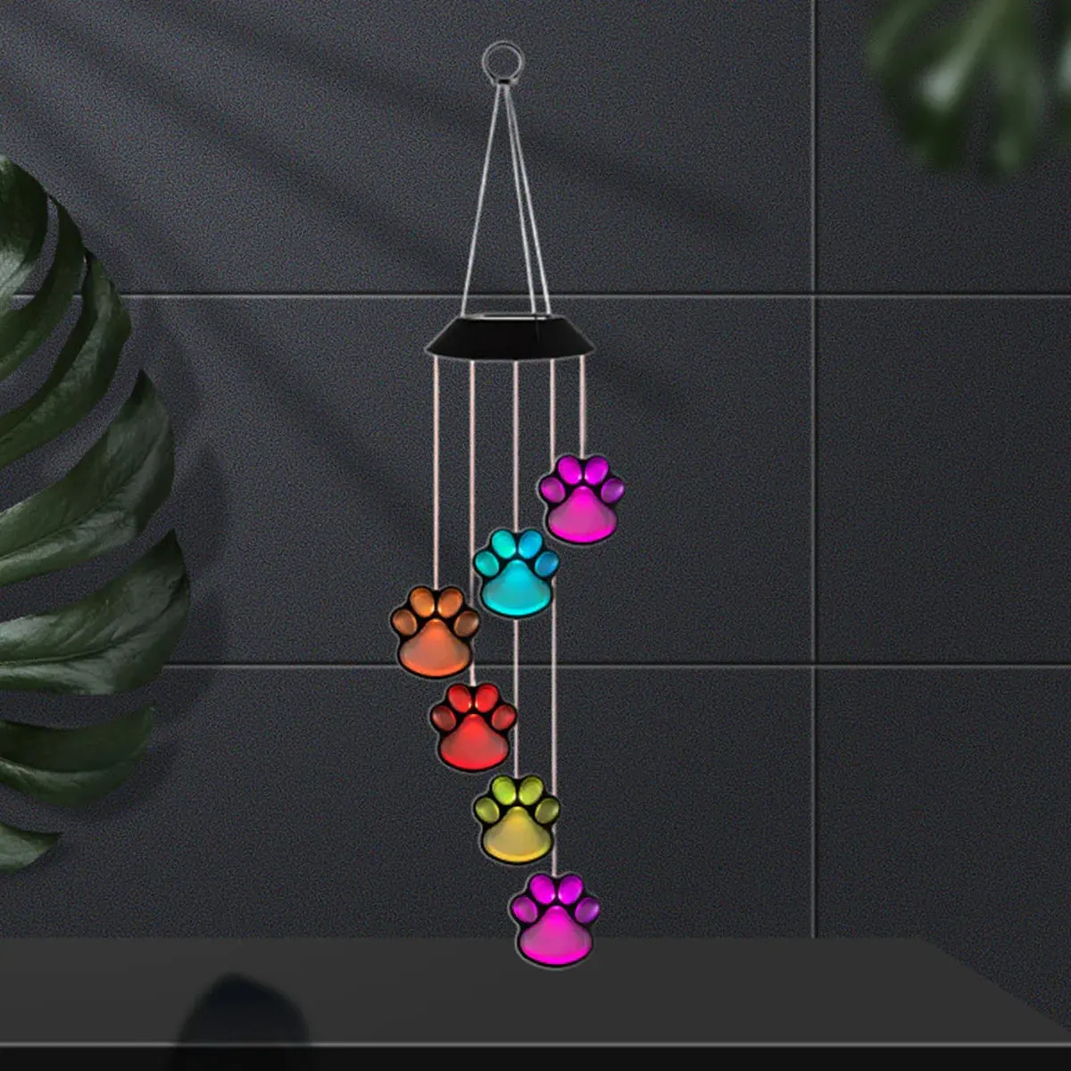 Solar LED Wind Chime Lamp - Image 5