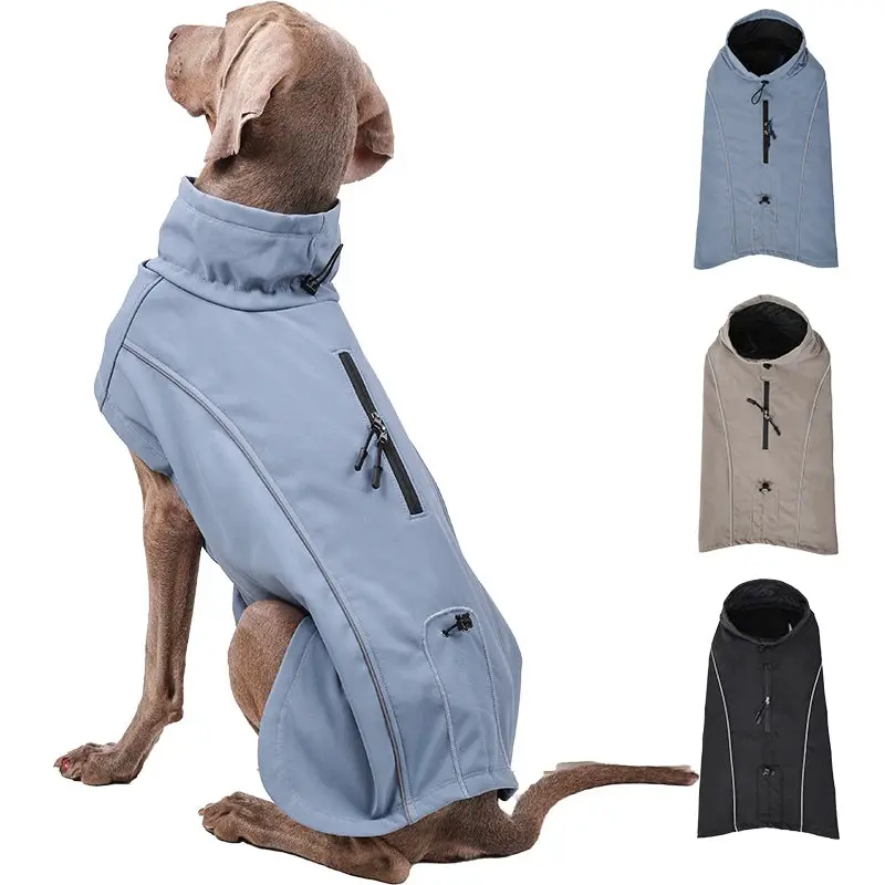 TripleShield Softshell Pet Jacket - Water-Resistant & Warm - Image 2